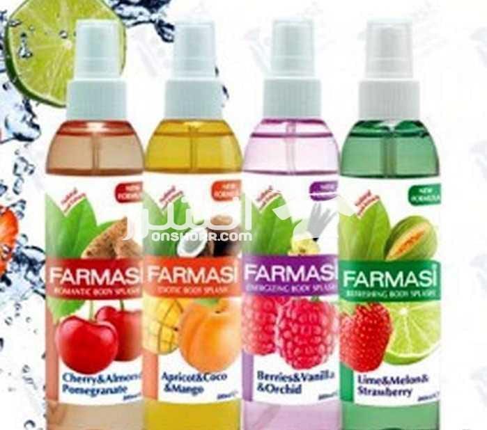 بادى اسبلاش FARMASI بعطر الفواكه بادى اسبلاش FARMASI بعطر الفواكه 200 ملى - صناعة تركى Price 40 LE كما يوجد توصيل للمحافظات