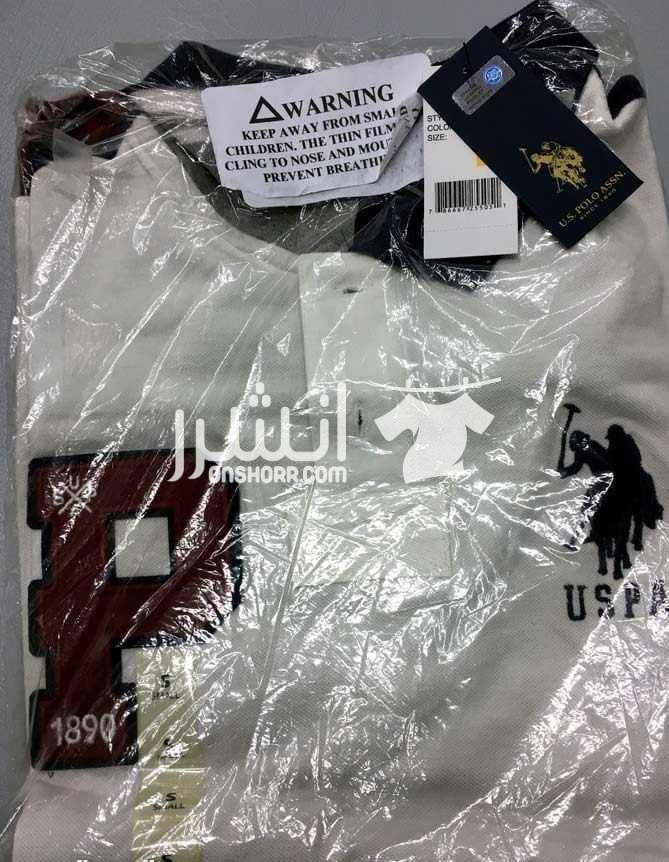 تي شيرت U.S. Polo Assn اورجينال 100% وارد امريكا-موديل 2018 تي شيرت U.S. Polo Assn اورجينال 100% وارد امريكا-موديل 2018 مقاس S يلبس لوزن 75 الي 83 كيلو