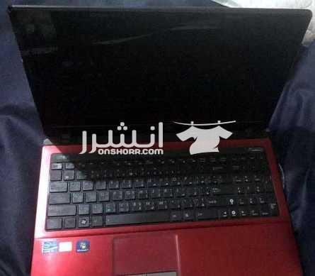 Asus core i5 الجيل الثانى يعمل جيدا فقط يحتاج بطاريه processor core i 5 vega intel HDD 1TB 1000GB RAM 6GB WINDOWS 7 64bit recovery