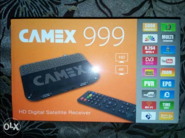رسيفر CAMEX جديد لانج بالكرتونه والضمان فيه 2 مخرج يو اس بي ومجهز لشتغيل واي فاي ومجهز لتشغيل خاصيه iptv سيرفر وفيه سيرفر قنوات art شغال
بعد اذن حضراتكم السعر نهائي