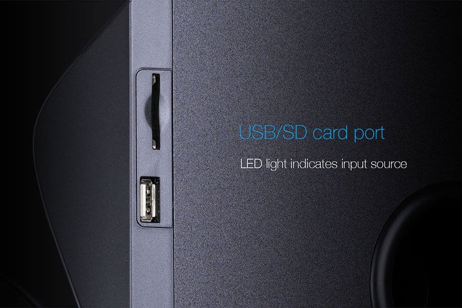 F و D 2.1 مكبرات صوت متعددة الوسائط (طراز F-380X) مع وحدة تحكم عن بعد USB-SD
لا تنسَ أنك شاهدت هذا الإعلان في عنكبوت...
