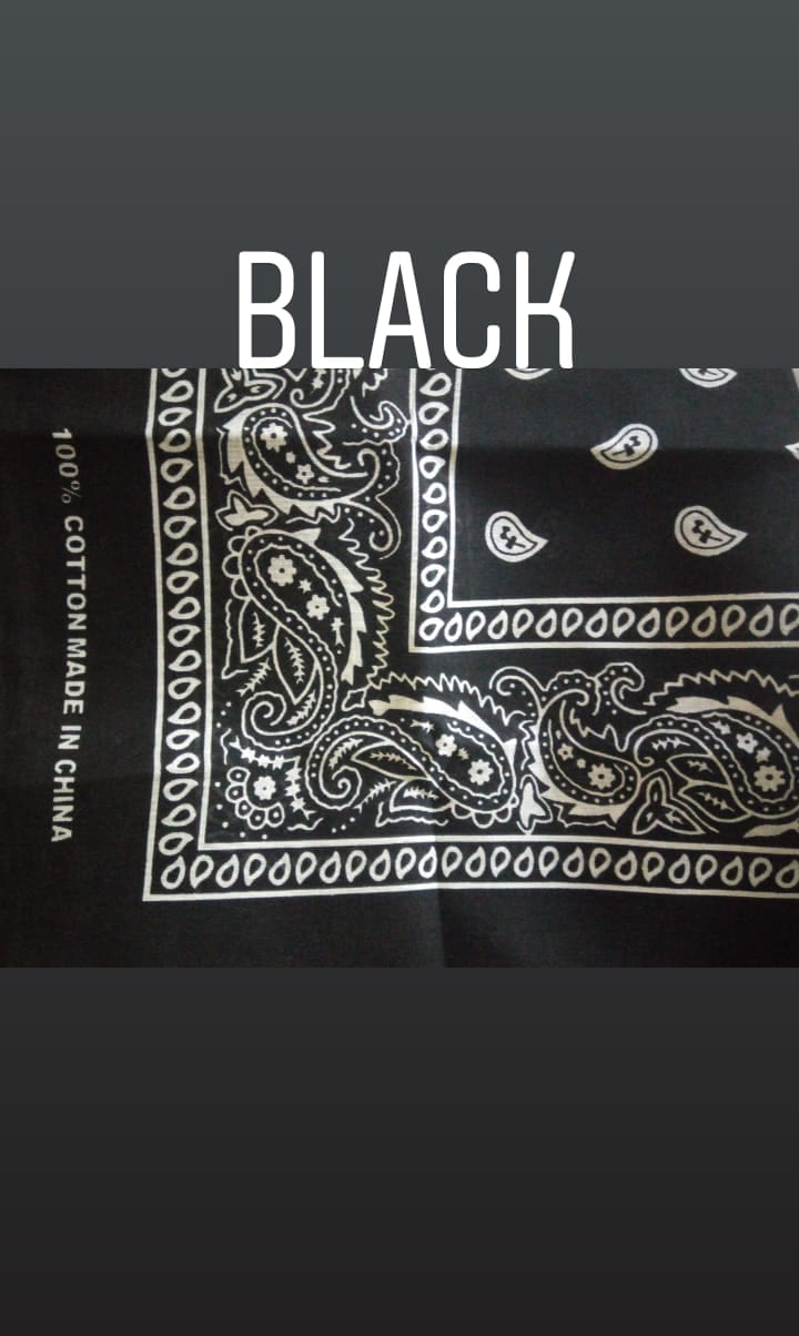paisley bandama
لا تنسَ أنك شاهدت هذا الإعلان في عنكبوت
Contact me to get yours
100% cotton...