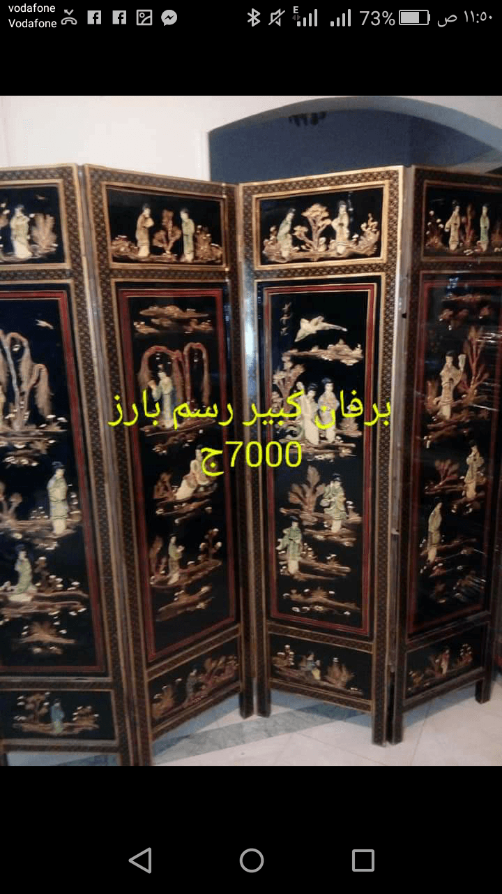 اثاث فيلا بالكامل جديد متفرش
لا تنسَ أنك شاهدت هذا الإعلان في عنكبوت
غرفه سفره 8كراسى والنيش جرا...