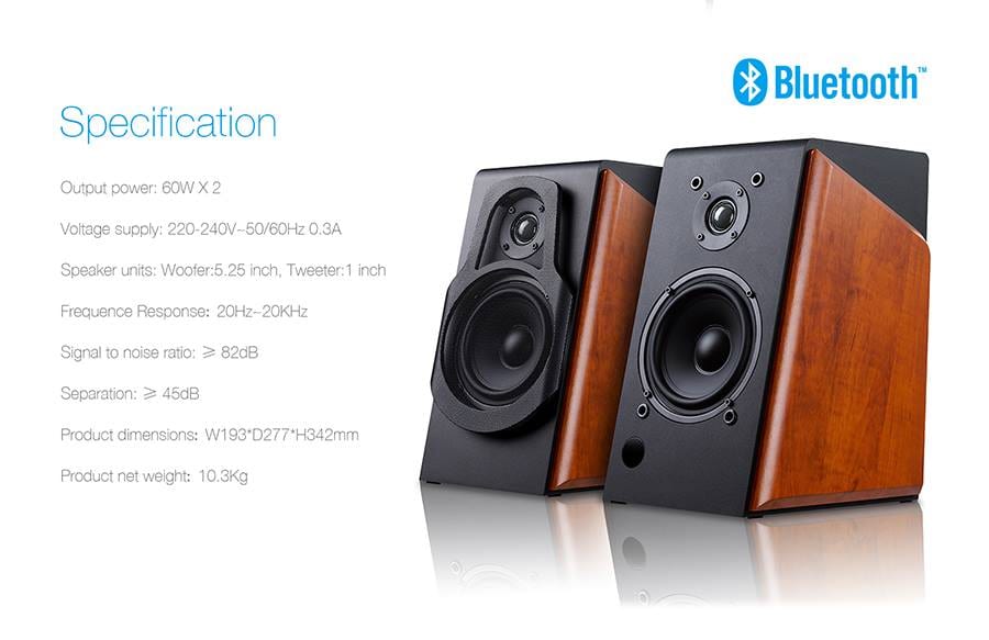 المتحدث R60BT 2.0 بلوتوث
لا تنسَ أنك شاهدت هذا الإعلان في عنكبوت
العلامة التجارية: F & D...