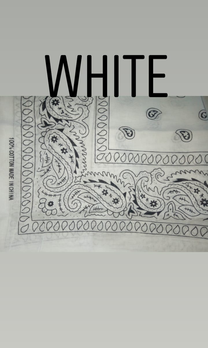paisley bandama
لا تنسَ أنك شاهدت هذا الإعلان في عنكبوت
Contact me to get yours
100% cotton...