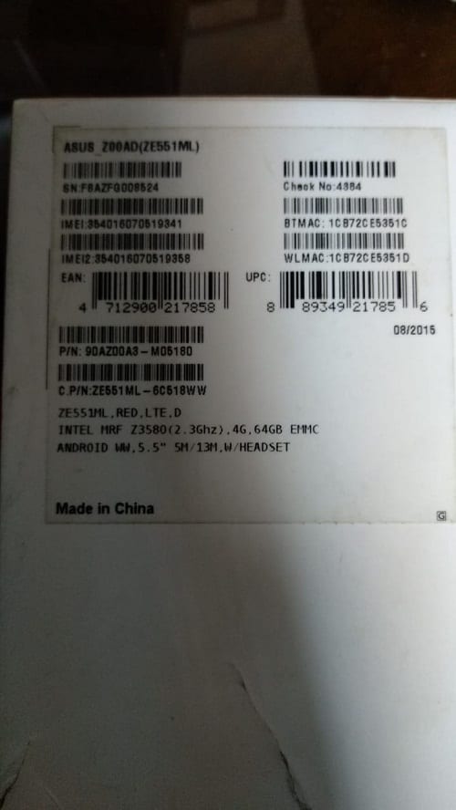 Asus ZenFone 2 ZE551ML Dual Sim - 64GB 4GB RAM 4G LTE
لا تنسَ أنك شاهدت هذا الإعلان في عنكبوت...