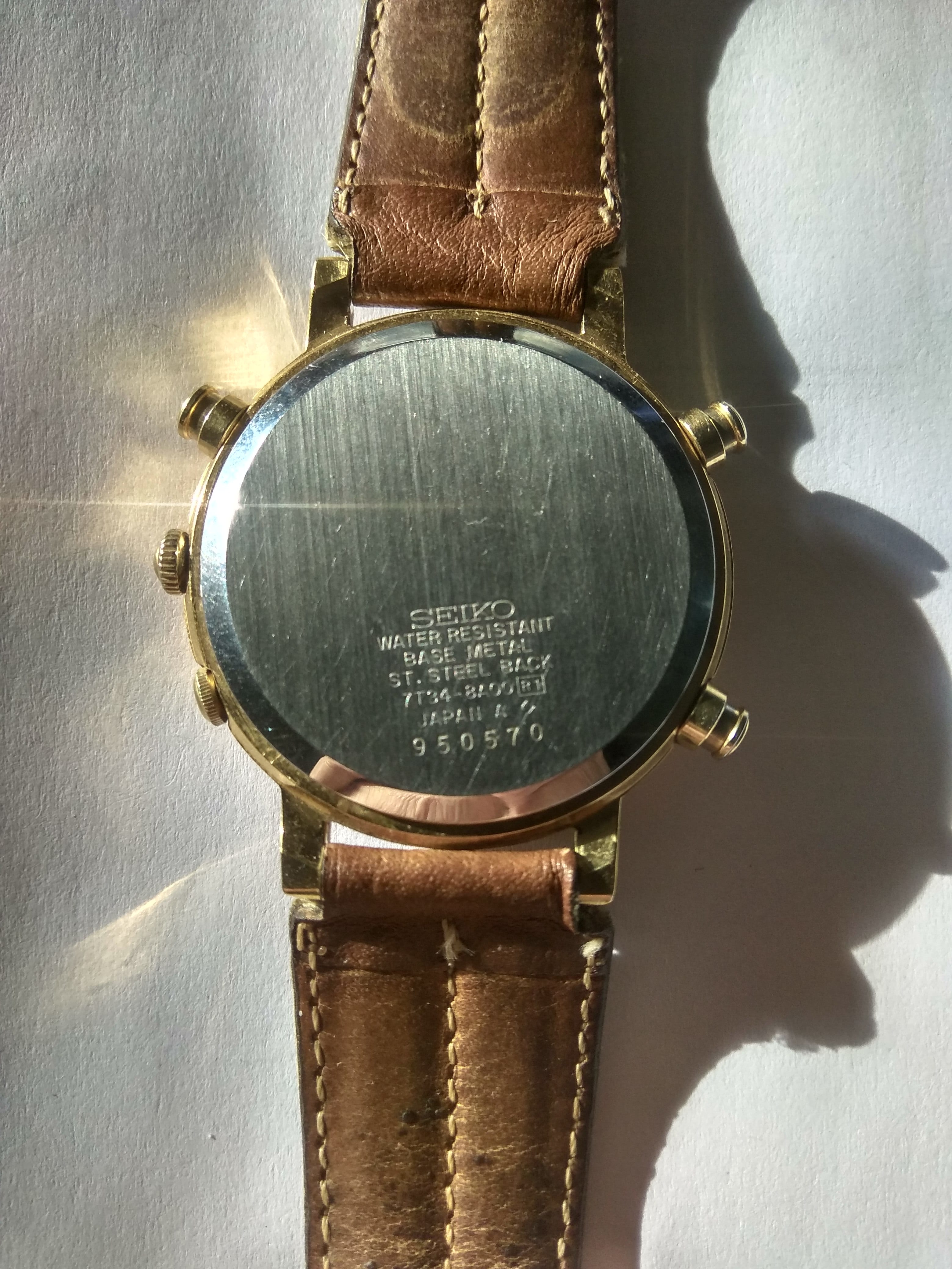 Vintage Seiko Japanese Chrono كرونوجراف سايكو كلاسيكي
لا تنسَ أنك شاهدت هذا الإعلان في عنكبوت...