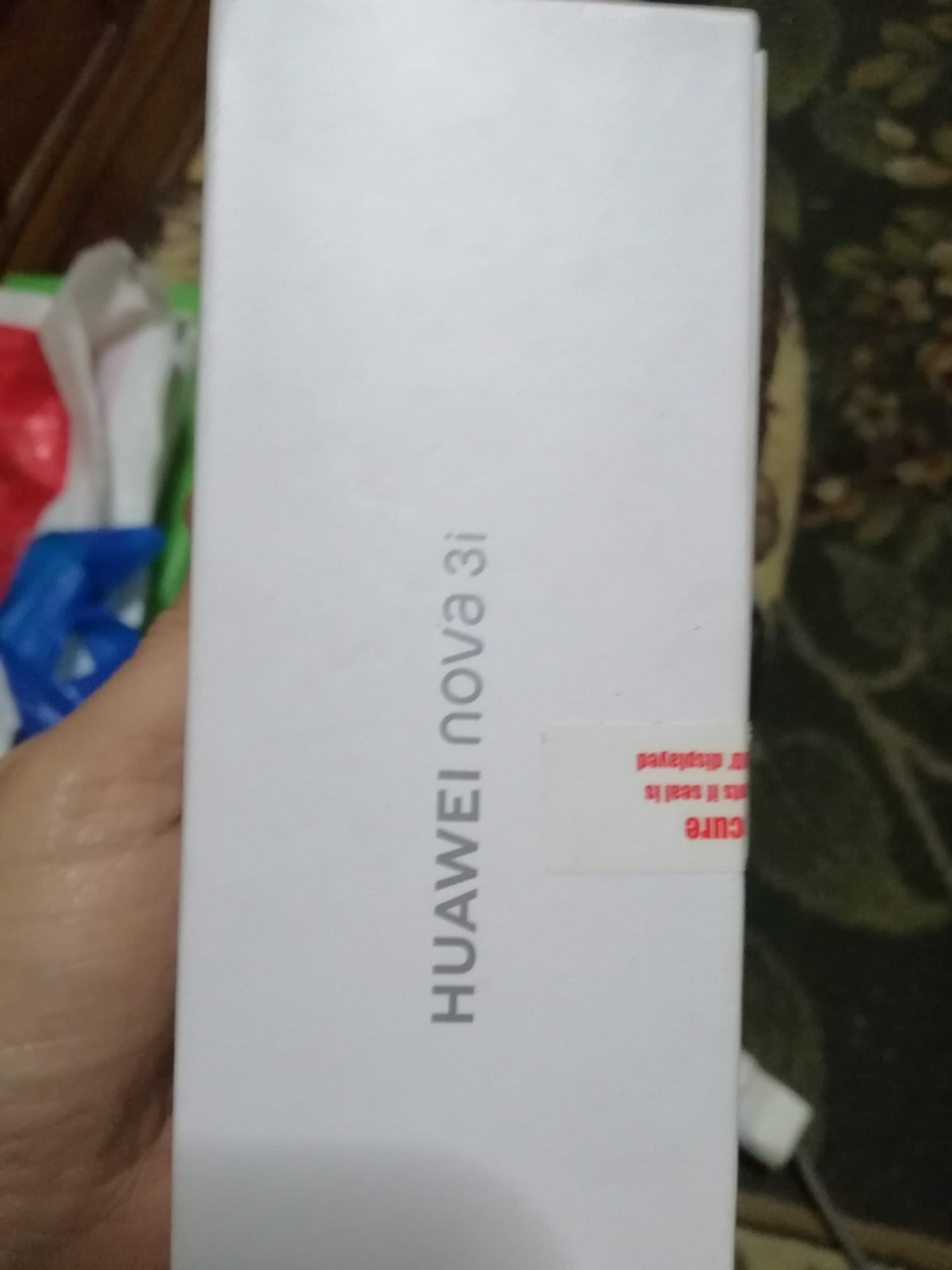 Nova3i
لا تنسَ أنك شاهدت هذا الإعلان في عنكبوت
موبيل هواوي
استعمال ايام
جميع الكسسورات متبرش...