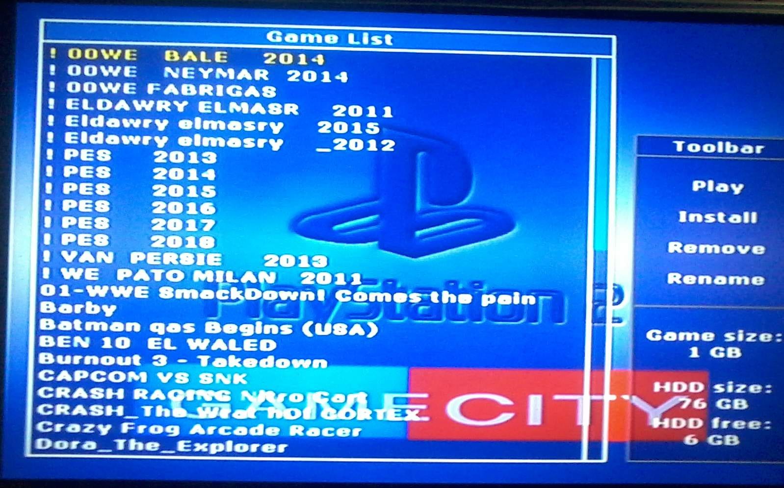 هارد للبلايستيشن تو Playstation 2 عليه 50 لعبه جاهز للتشغيل 80 جيجا
لا تنسَ أنك شاهدت هذا الإعلان في عنكبوت...