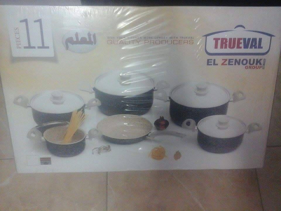 طقم جرانيت 11قطعه تروفال الزنوكى الاصلى جديد بالعلبه
لا تنسَ أنك شاهدت هذا الإعلان في عنكبوت...