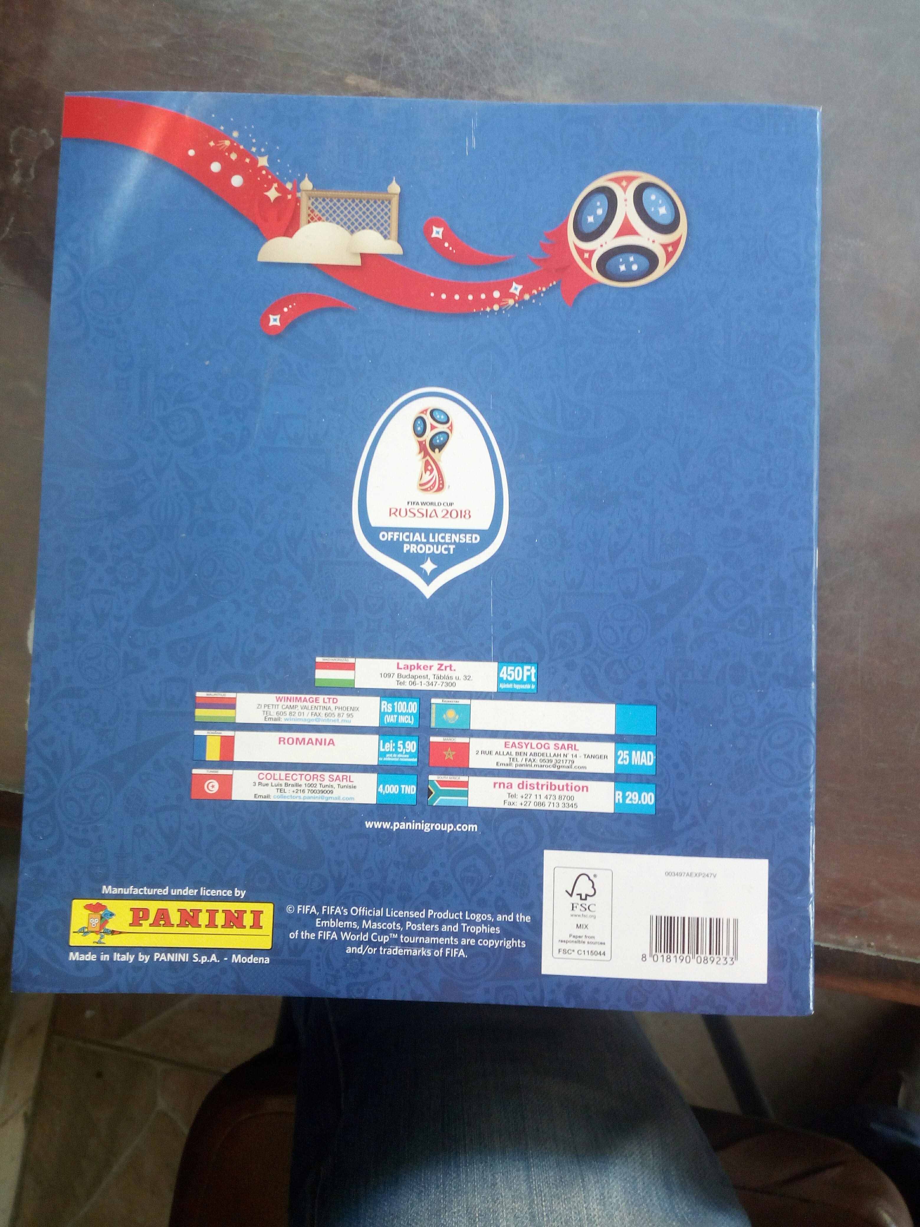 البوم كاس العالم بالصور
لا تنسَ أنك شاهدت هذا الإعلان في عنكبوت
البوم كاس العالم 2018 كامل بك...