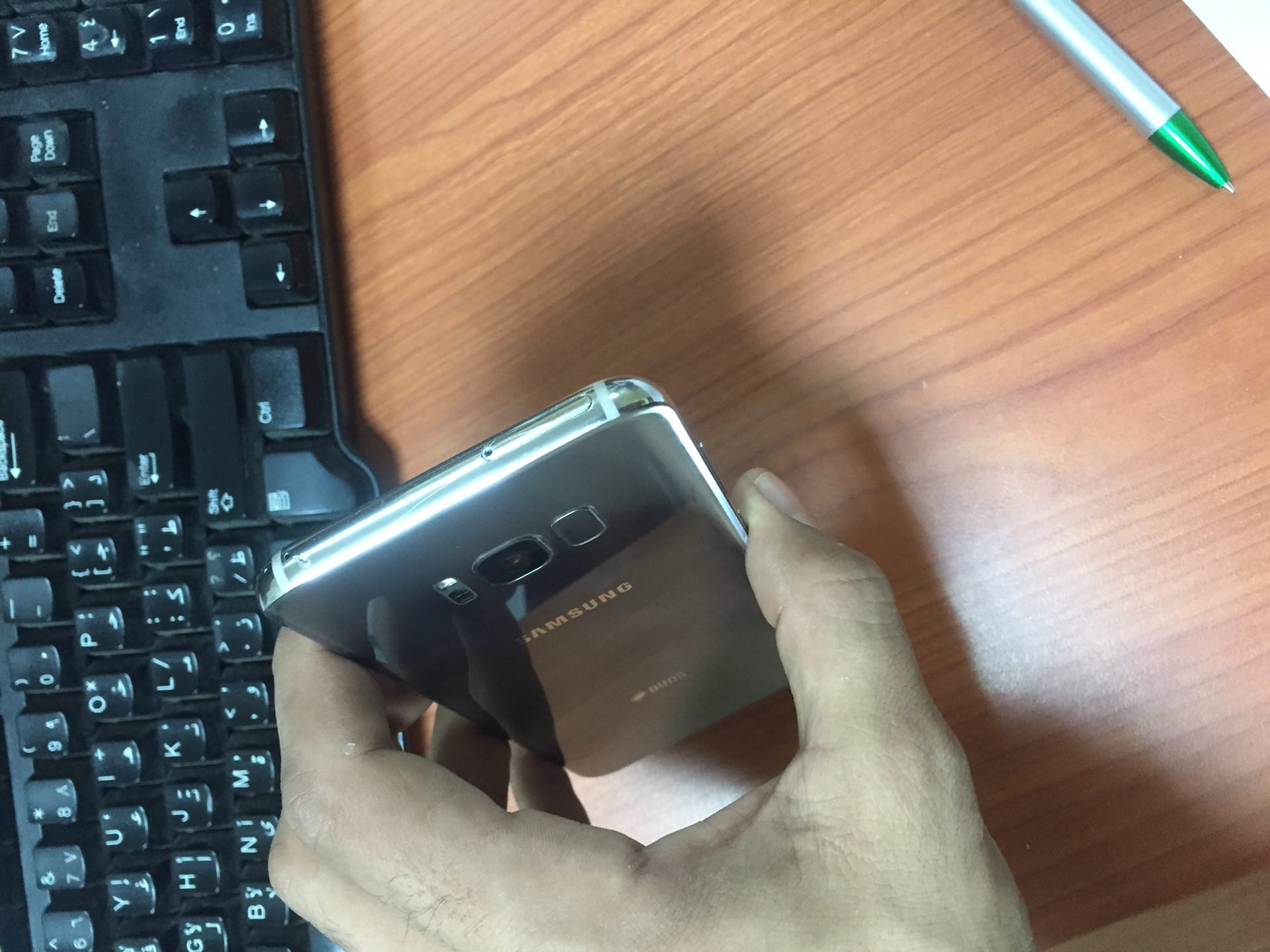Samsung S8 plus 64G Duos
لا تنسَ أنك شاهدت هذا الإعلان في عنكبوت
للبيع ان شاء الله موبايل سام...