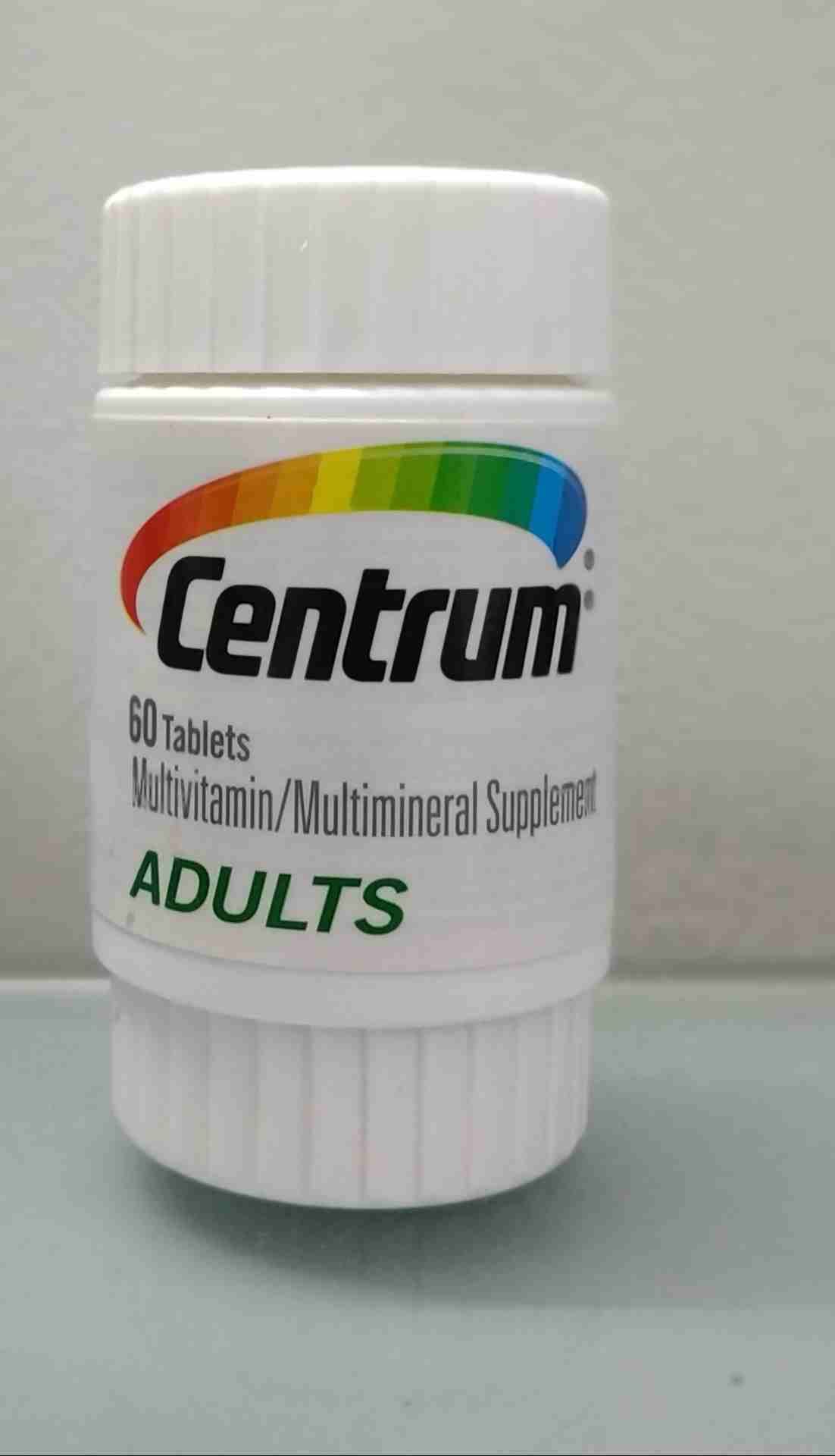 Centrum Adults Multivitamin 60 tab
لا تنسَ أنك شاهدت هذا الإعلان في عنكبوت
مالتي فيتامين سينترم 6...