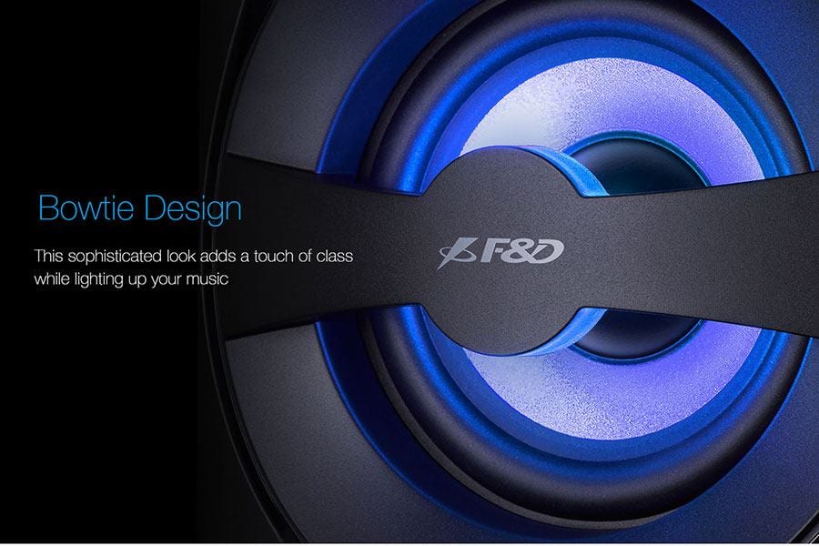 F و D 2.1 مكبرات صوت متعددة الوسائط (طراز F-380X) مع وحدة تحكم عن بعد USB-SD
لا تنسَ أنك شاهدت هذا الإعلان في عنكبوت...