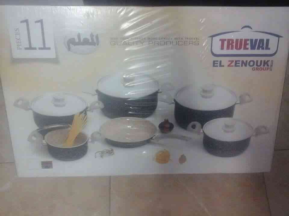 طقم حلل11 جرانيت اصلى تروفال الزنوكي لكل عروسه
لا تنسَ أنك شاهدت هذا الإعلان في عنكبوت
للتواص...