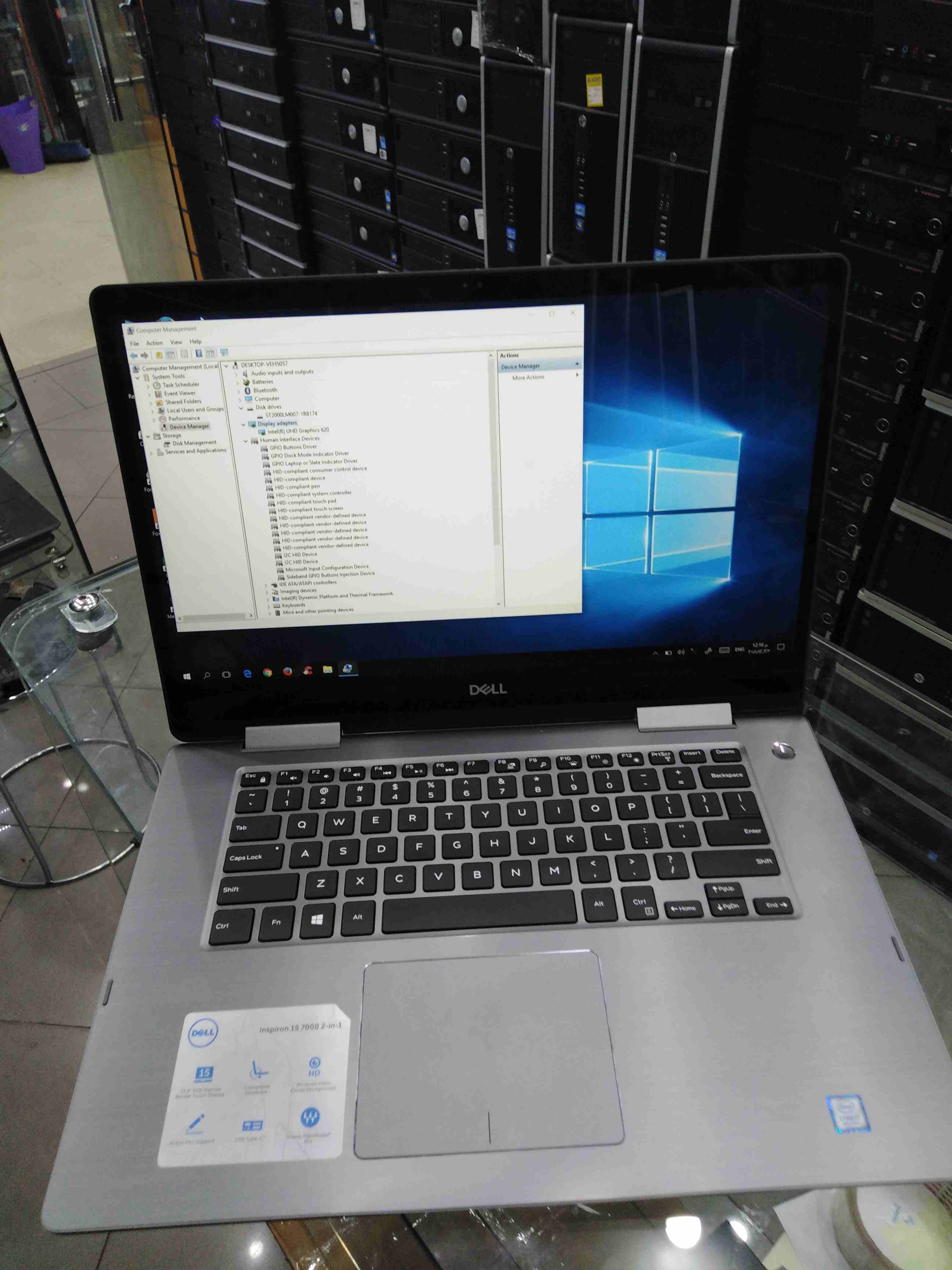 Dell inspaion 7573
لا تنسَ أنك شاهدت هذا الإعلان في عنكبوت
Dell inspaion 7573
Intel core i7 8550...
