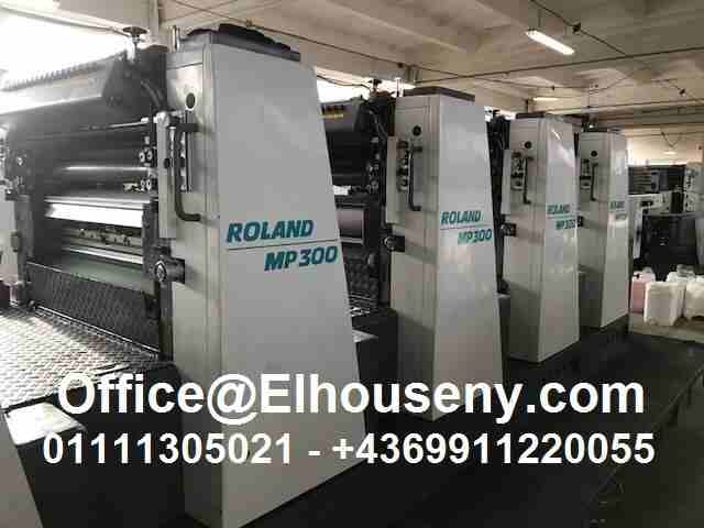 ماكينة طباعة رولاند 4 لون نص الفرخ MAN
MAN MILLER-ROLAND MP 300-4C + LC
PRODEUCER: MAN GMBH. ألمانيا
الشكل - الحجم: 53 × 74 سم
سنة الإنتاج: 1996
وحدات الطباعة: 4
IMPRESS.COUNT: MIO. 83
الشرط:...