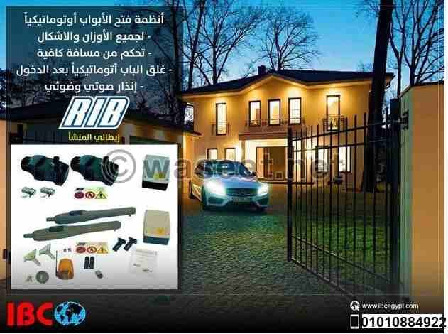 مواتير ابواب مفصلية Swing ماركة rib الايطالي بضمان الوكيل
من وكيل ال RIB الايطالي في مصر
احصل علي مجموعة كاملة تفتح بوابة بثقل 200 كجم لكل موتور وطول 2متر
شاملة 2 موتور والخلية الضوئية
ووحدة...