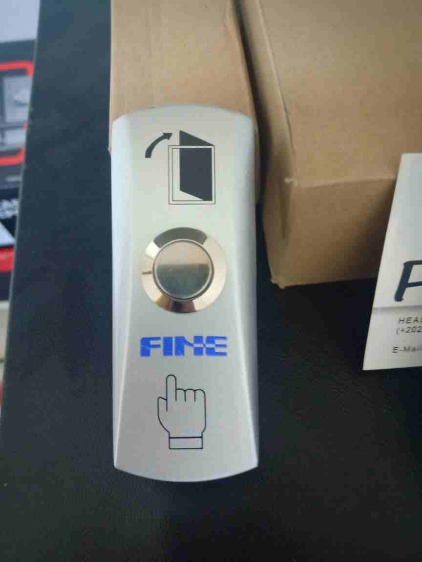 Push button زر خروج
كمل سيستم الاكسس كنترول لباب مكتبك او الانتركم في عمارتك او لباب الفيلا بتاعتك بزر خروج push button باحدث الاشكال و اقل الاسعار و افضل ضمان من IBC
يوجد مختلف الاشكال الخارجية...