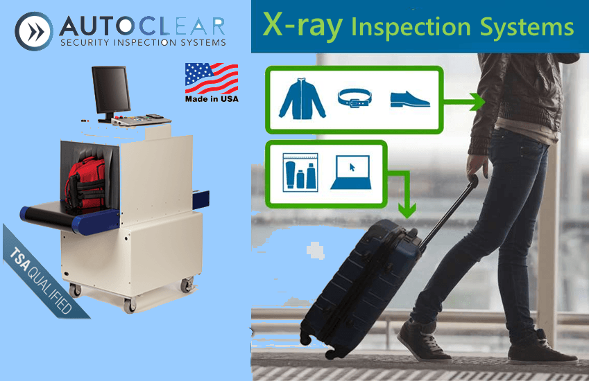 ماكينات الكشف عن الحقائب ماركة اوتوكلير
- Auto clear-USA
امريكية الصنع من الشركه المتحده للاتصالات
الرائدة فى مجال توريد وتركيب وصيانه ماكينات تفتيش الحقائب ذات
الفحص بالاشعة السينية كما يتم تصني...