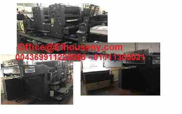 ماكينة طباعة هايدلبرج سبيد ماستر 2 لون مقاس الفرخ
HEIDELBERG SM 102 ZP
HEIDELBERG SM 102 ZP
AGE 1980
COLORES: 2
FORMATO: 72X102
108 MILLONES
AGUA-ALCOHOL CON REFRIGERACIÓN
CILINDROS CROMADOS...
