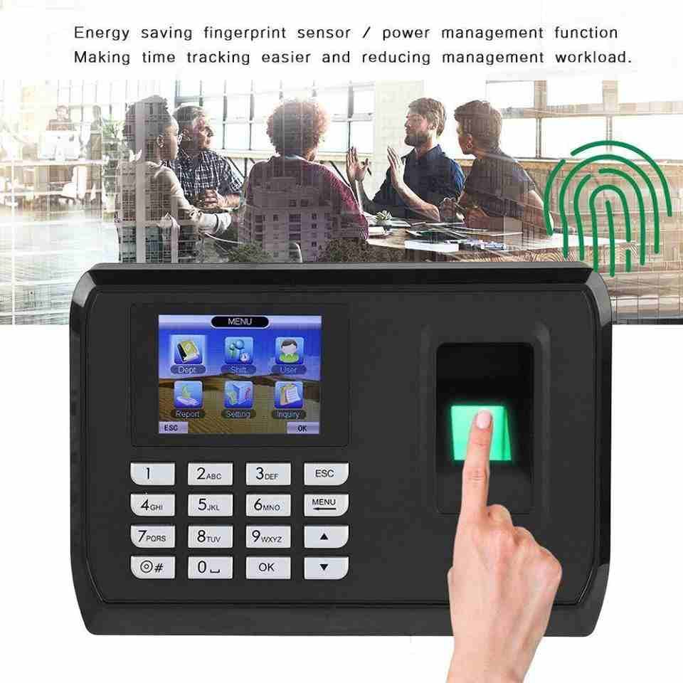 أجهزة الحضور والانصراف بالبصمة
وتتوفر الماركات الاتيه
ZK – صينى
Finger Tec ماليزى
VIRDI كورى
-توفير الوقت فبدلاً من قيام موظف مختص بتسجيل بيانات الموظف ووقت حضوره وانصرافه، ويتم كل ذلك في أق...