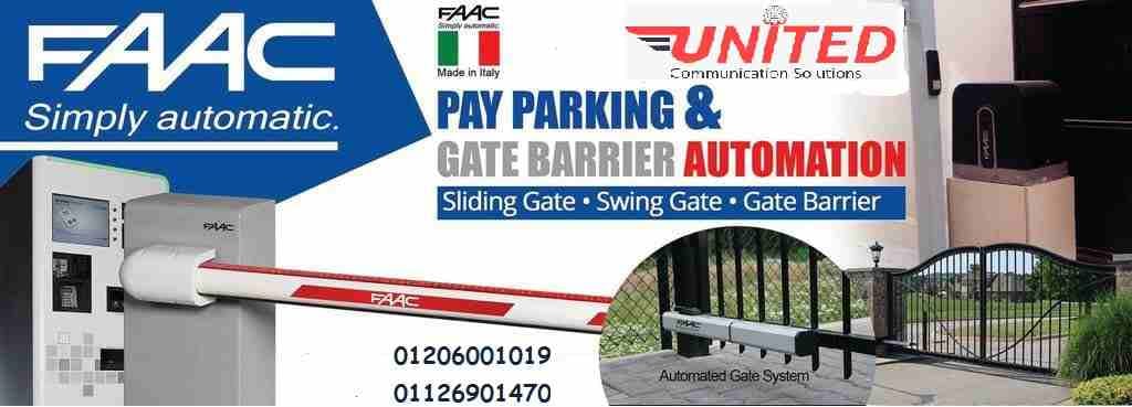 PFTبوابات ماركه
AUTOMATIC BARRIERS, AND PARKING SYSTEMS
ايطالى الصنع والمنشاء / بوابات للتحكم فى دخول وخروج السيارات
من المنشاءات ماركات مختلفه
ونوفر لكم التوريد والتركيب وكروت ريدر و أزرار تحكم وأي...