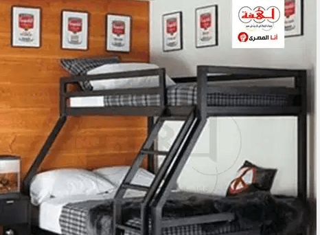 سرير حديد دورين ضمان مدى الحياه دهان فرن الكتروستاتيك