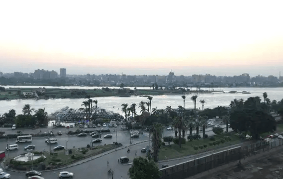شقة باطلالة على النيل وجزيرة الذهب بزهراء مصر القديمة، مترو الزهراء