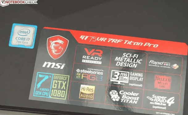 Msi gt75 cor i7 7th -GTX 1080 8Gb- ram 32
MSI GT75VR 7RF Titan Pro
Processor Intel Core i7-7820HK
Graphic NVIDIA GeForce GTX 1080 8GB
Memory 32 GB
Display 17.30 inch 1920 x 1080 120hz
Storage 1tb...