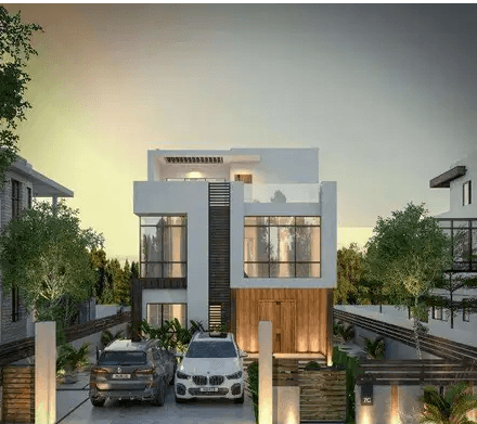 فيلا 288 م خلف بورتو بكمبوند moon Hills