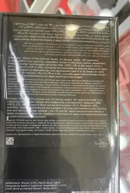 Iphone 12 pro 128gb pacific blue brand new sealed متبرشم ضمان محلي
Iphone 12 pro
Color:pacific blue
Capacity:128gb
Condition: brand new sealed متبرشم
Warranty: loacal warranty (tradeline-switch plus)...