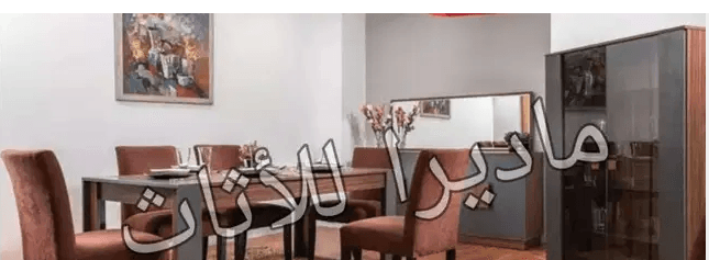 غرفة سفرة تصميم أنيق
غرفة سفرة بتصميم أنيق مؤلفة من
ترابيزة مع 6 كراسي ونبش وبوفيه بسعر بعد الخصم 12500 بدلا من 14500
زورونا في معرضنا للاستفادة من أقوى العروض علي الموبيليا
يوجد خدمة شحن لكافة أنحاء...