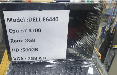 Dell e6440 i7 جيل رابع
laptop dell e6440
cpu i7 جيل رابع
ram 8gb
vga 2 ati اساسي
شاشة ١٤ بوصة
بطارية دابل
حالة ممتازة