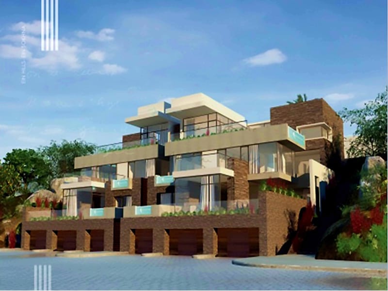 وصول استثنائي stand alone villa مع بول خاص وفيو على بحر بعين هيلز بالسخنه