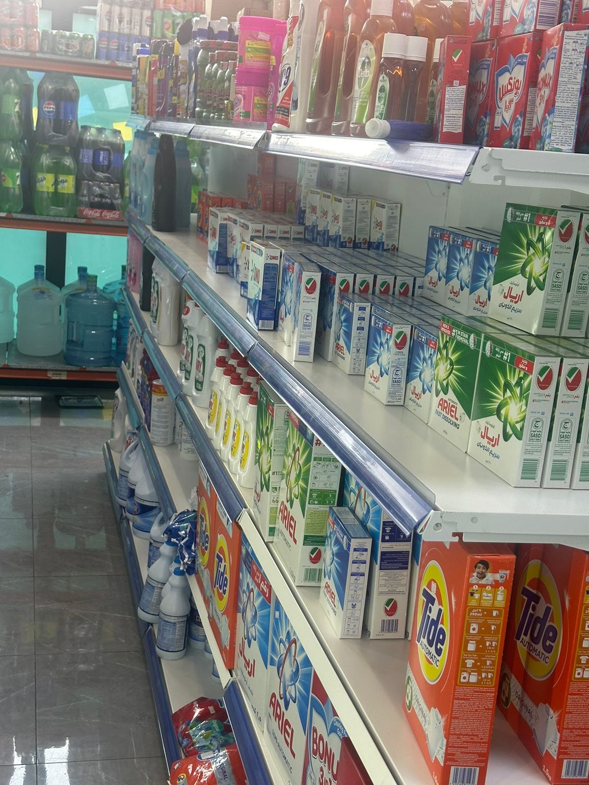 محل تموينات للتقبيل شامل البضاعة والاجهزة بجدة جي النزهة